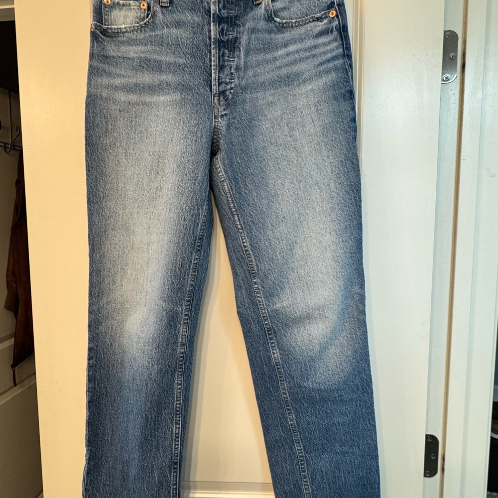 GAP Women's Cheeky Straight High Rise Jeans